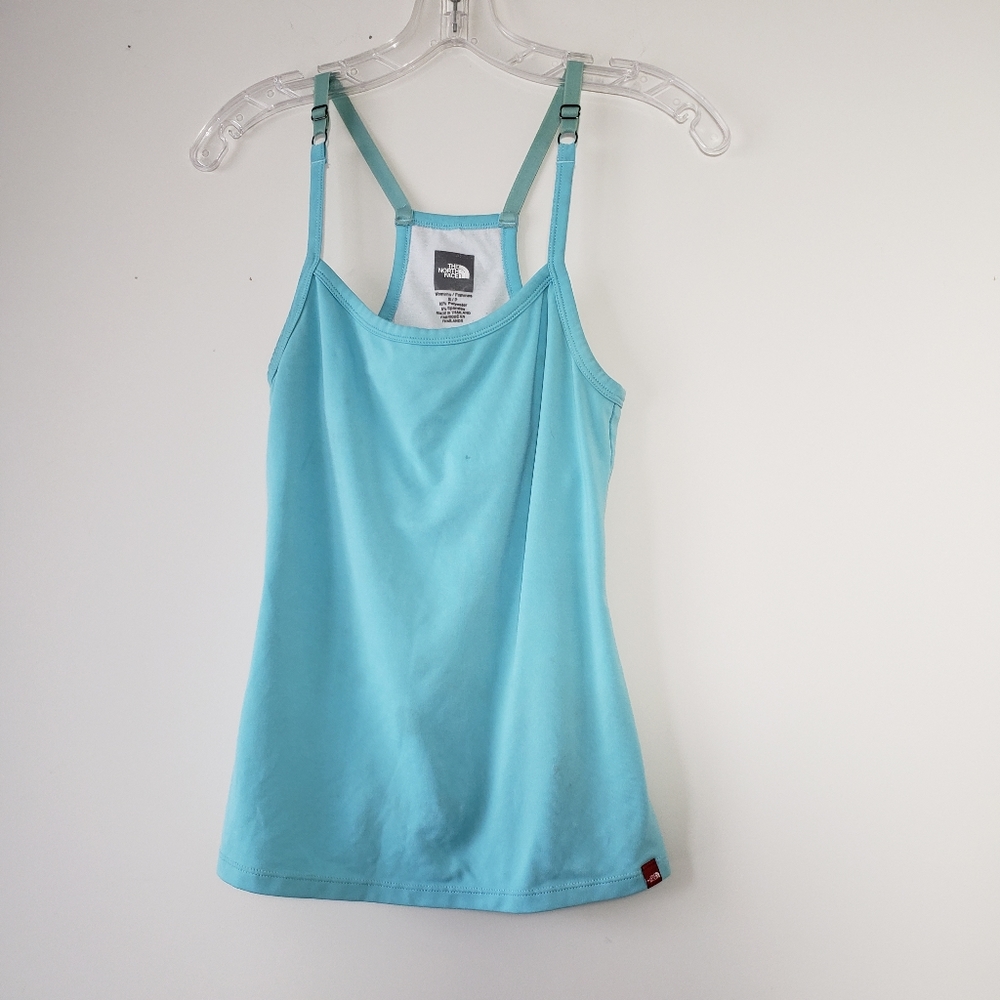 Light Blue The North Face Racerback Tank Top